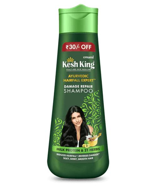 Kesh King Shampoo 200ml Milk Protein Green 338