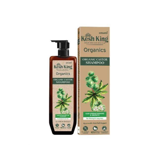 Kesh King Organic Shampoo 300ml with Organic Castor 117