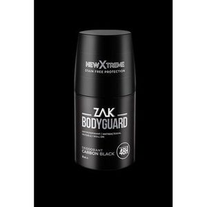 ZAK Bodyguard deodorant stick on a white background