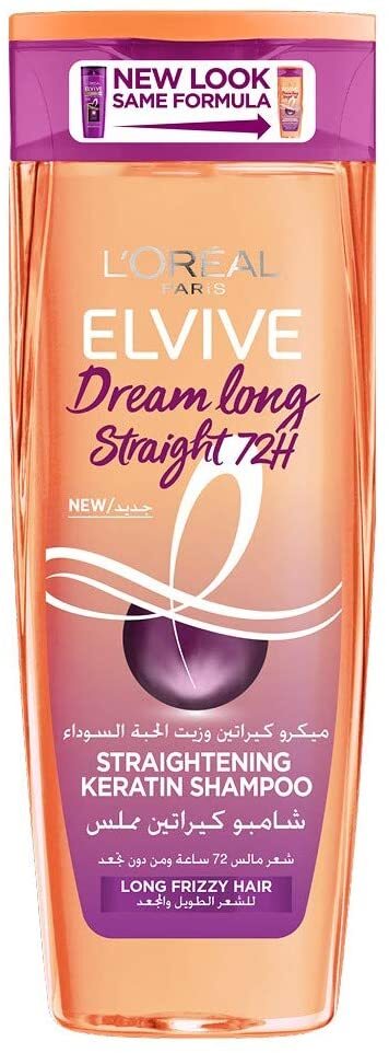 L'Oréal Shampoo 600ml for long and frizzy hair 827