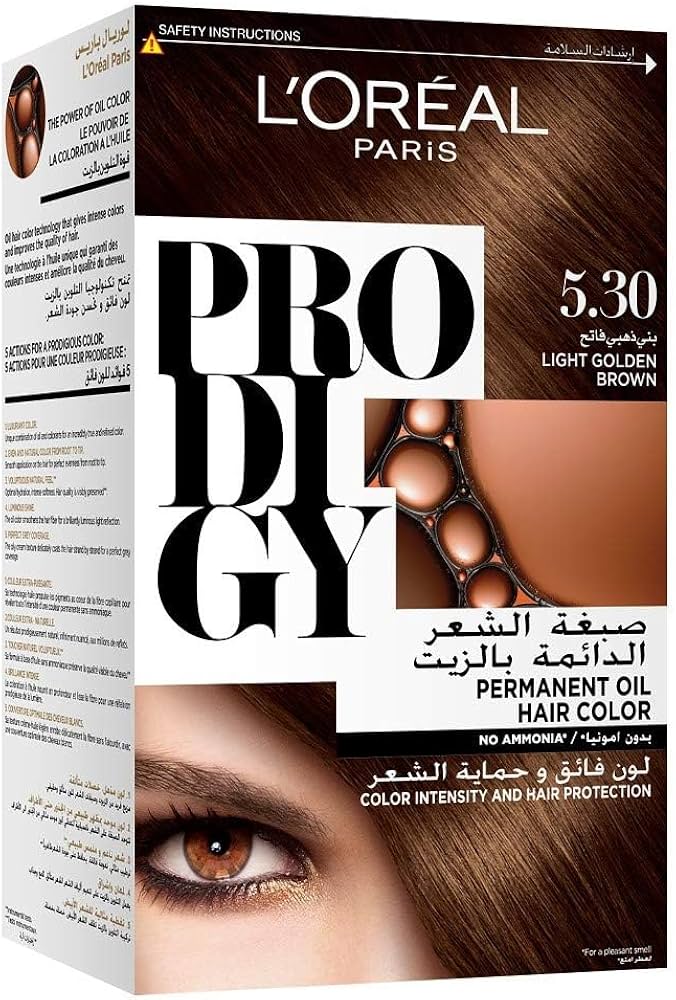 L'Oréal Prodigy Hair Color Light Golden Brown 5/3