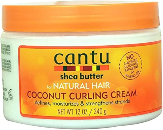 Cantu Curly Hair Cream 340ml Coconut 033