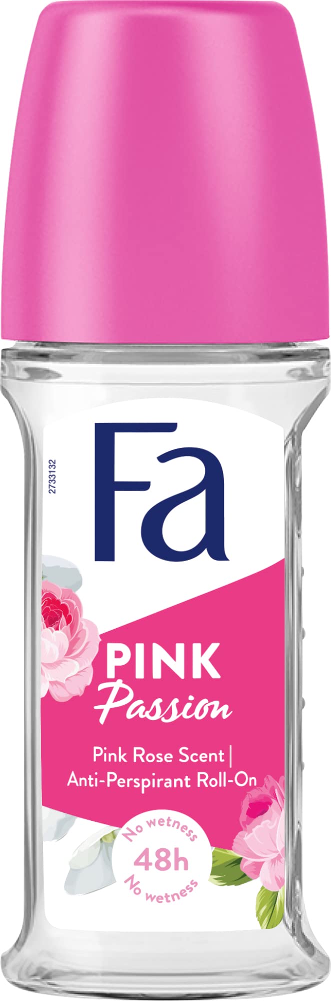 Fa Pink Passion deodorant roll-on with pink cap and label.