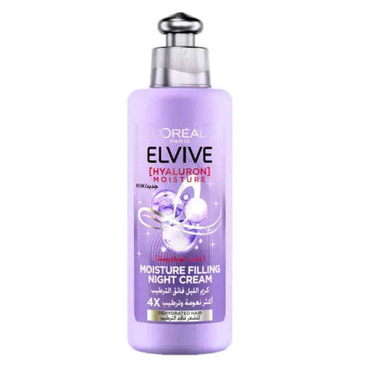 L'Oréal Hydrating Night Hair Cream 200ml Hyaluron 145