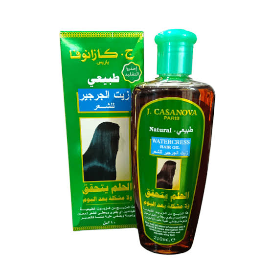 كازانوفا زيت شعر 210مل بالجرجير